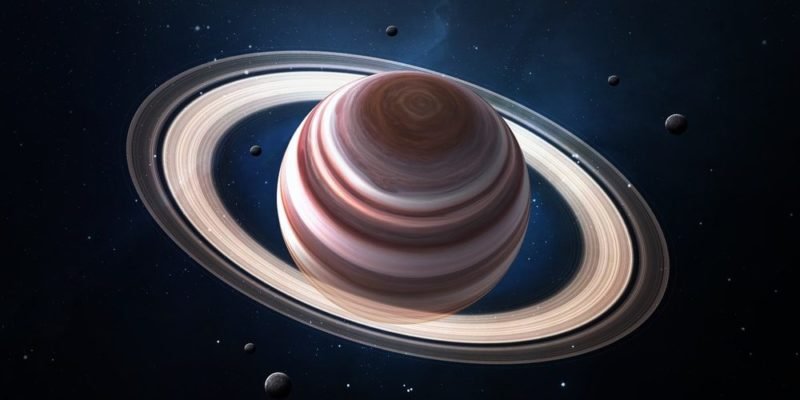 Saturno en el grado 29 de Capricornio.
